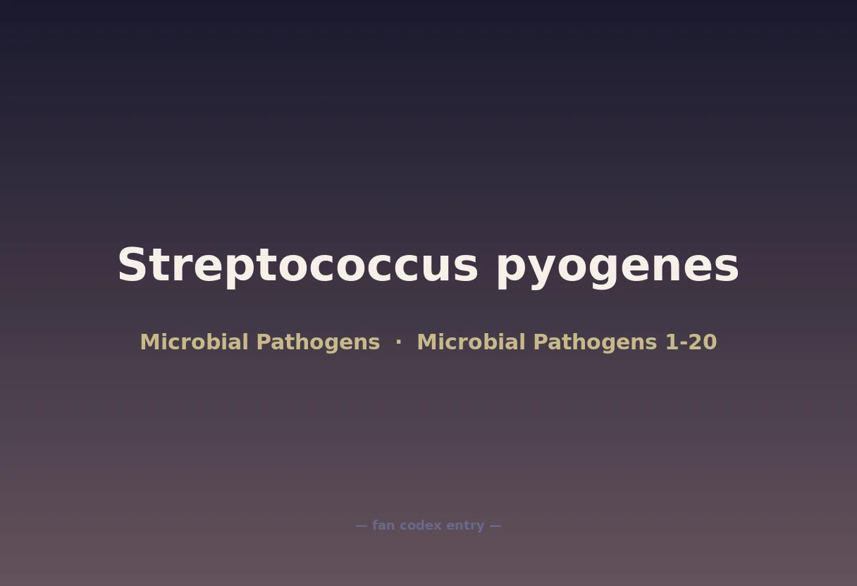 Streptococcus pyogenes