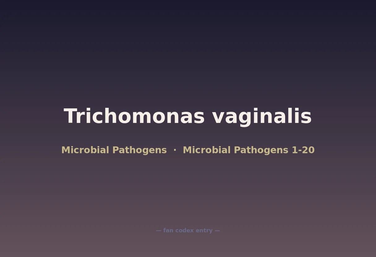 Trichomonas vaginalis