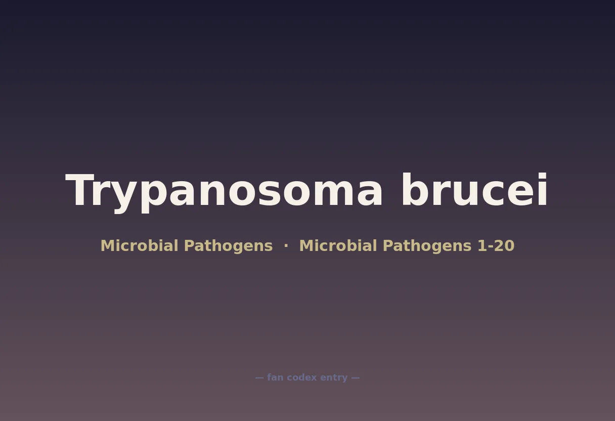 Trypanosoma brucei