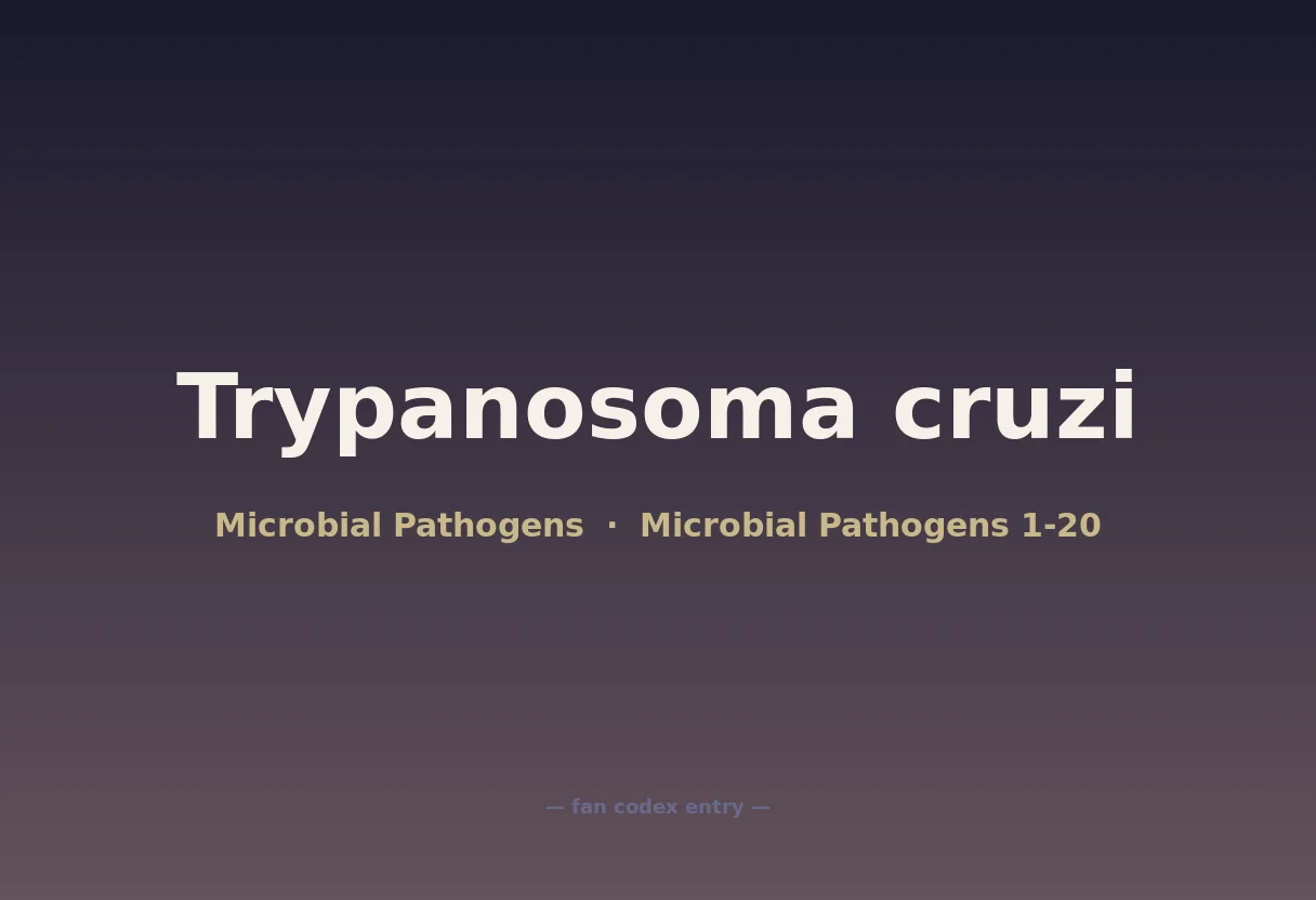 Trypanosoma cruzi